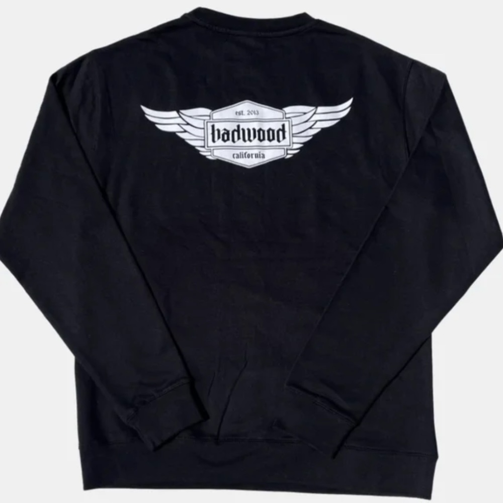 BADWOOD "Legacy" UNISEX ADULT CREWNECK (Never Worn) Size M